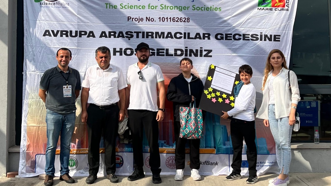 Avrupa Araştırmacılar Gecesi’nde Yerimizi Aldık